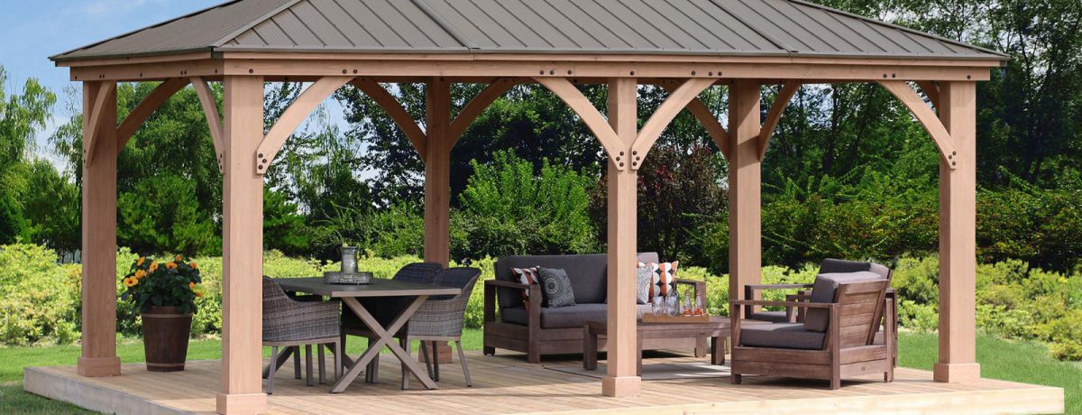 Gazebo in legno